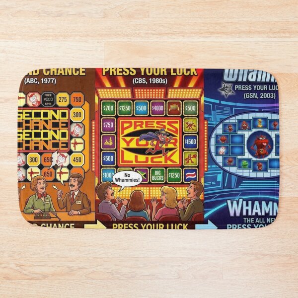Artikelvorschau, Spielshow-Trilogie: Press Your Luck entworfen und verkauft von Uniqueartai.