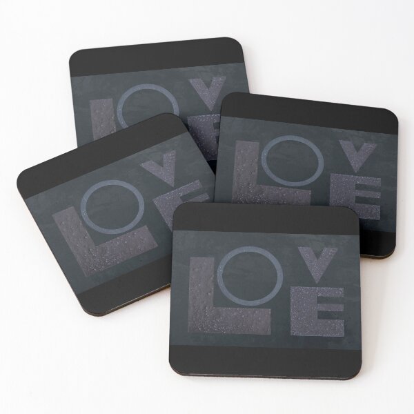 Item preview, Modern Love Black And Gray Romantic Art designed and sold by Sharon Cummings Art.