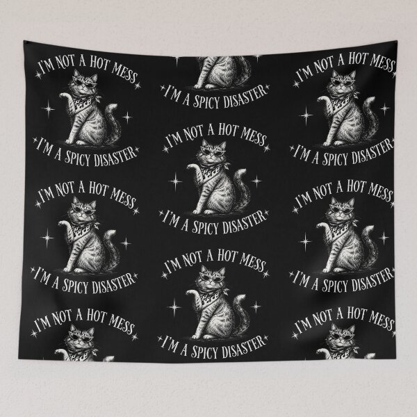 Item preview, I'm not a Hot Mess. I'm a Spicy Disaster  designed and sold by Ranasko.