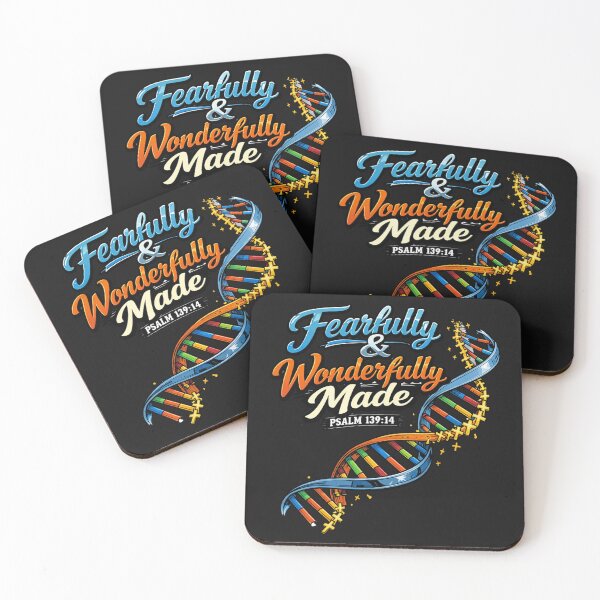 Item preview, Fearfully & Wonderfully Made Psalm 139:14 DNA designed and sold by Tsugraf Designs.