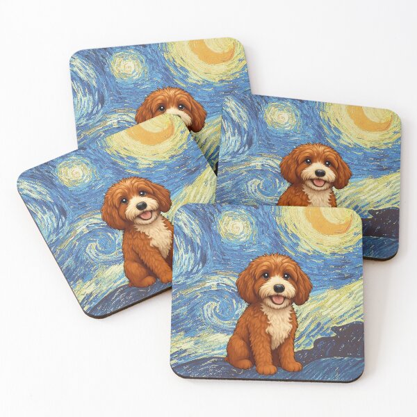 Item preview, Doodle Leo in moonlit painting designed and sold by Doodles Down South.