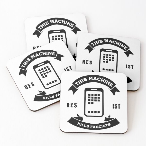 Item preview, Smartphone: This machine kills fascists (Mono) designed and sold by Threshing Pigeon.