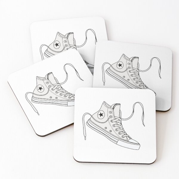 Item preview, Wispy clouds high tops designed and sold by MickeyEdwards.