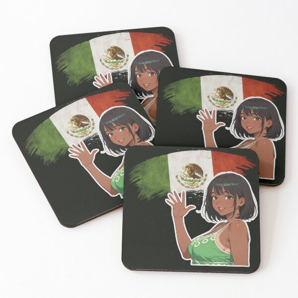 Item preview, Mexico Football Anime Fan – World Cup Edition designed and sold by Shirt-Otakus.