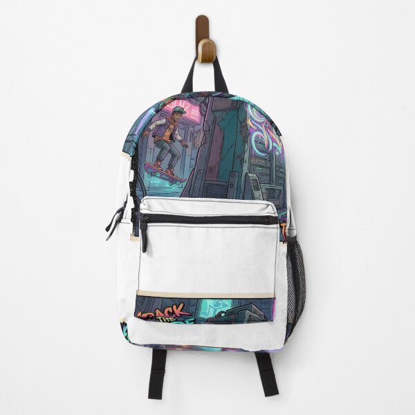 Item preview, Upgrade The Future Motivational Cyberpunk Art designed and sold by LazyGeniusArt.