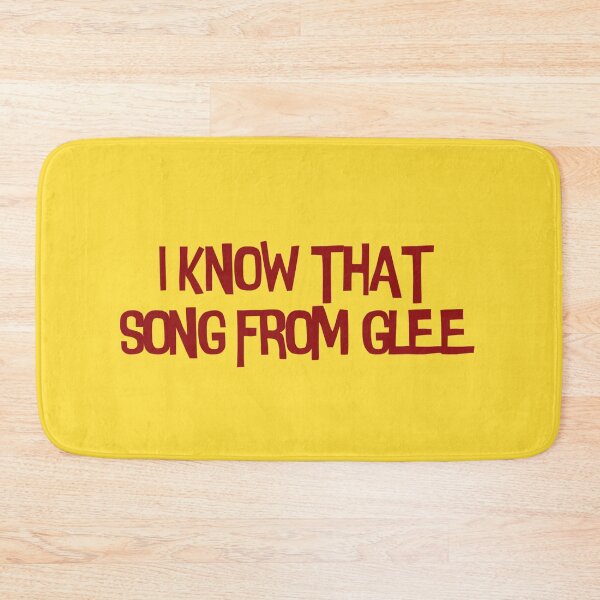 Item preview, i know that song from glee designed and sold by trinketgal.