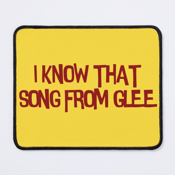 Item preview, i know that song from glee designed and sold by trinketgal.