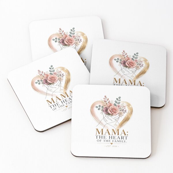 Item preview, Mama Est 2026 Heart designed and sold by happyshirt27.