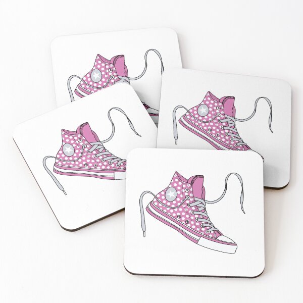 Item preview, Pink dots high tops designed and sold by MickeyEdwards.