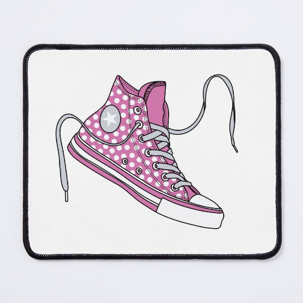 Item preview, Pink dots high tops designed and sold by MickeyEdwards.