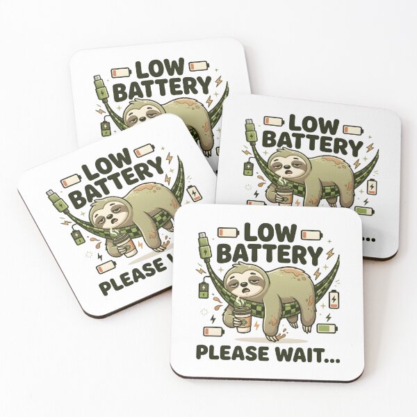 Item preview, Please Wait Sloth Tee – Funny Low Energy Humor Shirt designed and sold by relso.