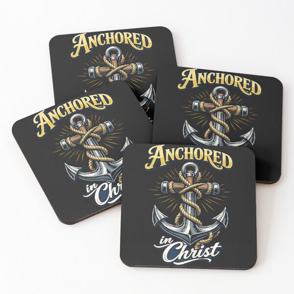 Item preview, Anchored in Christ Faith Anchor Design designed and sold by Tsugraf Designs.
