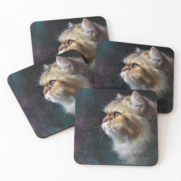 Item preview, Soulful Amber Eyes of a Ginger Cat designed and sold by Paolo-Bandal.