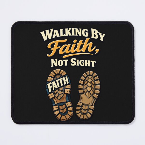 Item preview, Spiritual Journey Not By Sight Christian Verse designed and sold by Tsugraf Designs.