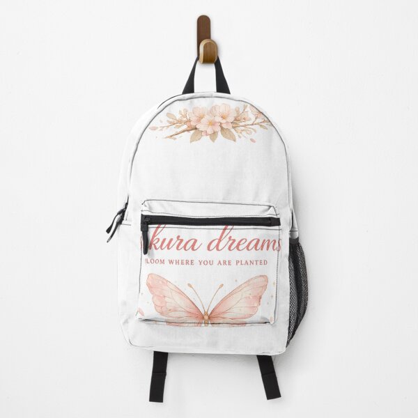 Item preview, Sakura Dreams Butterfly Cherry Blossom Gift for Her Women Empowerment Shirt designed and sold by DreamelleStudio.