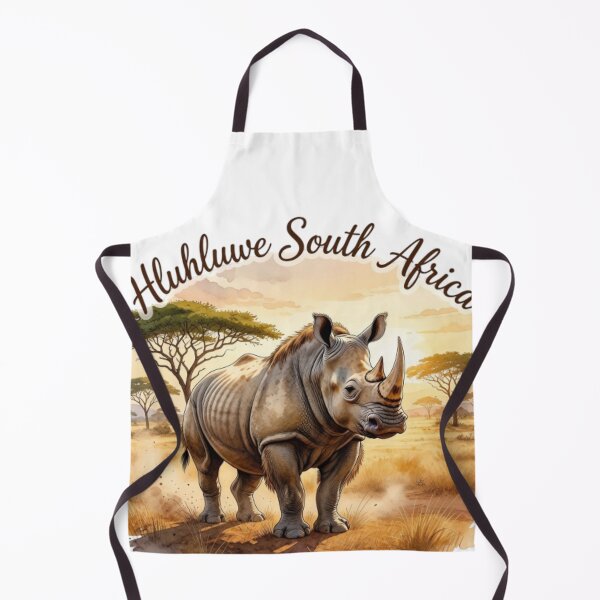 Item preview, Hluhluwe South Africa Rhino Safari Sticker designed and sold by Modefissi.