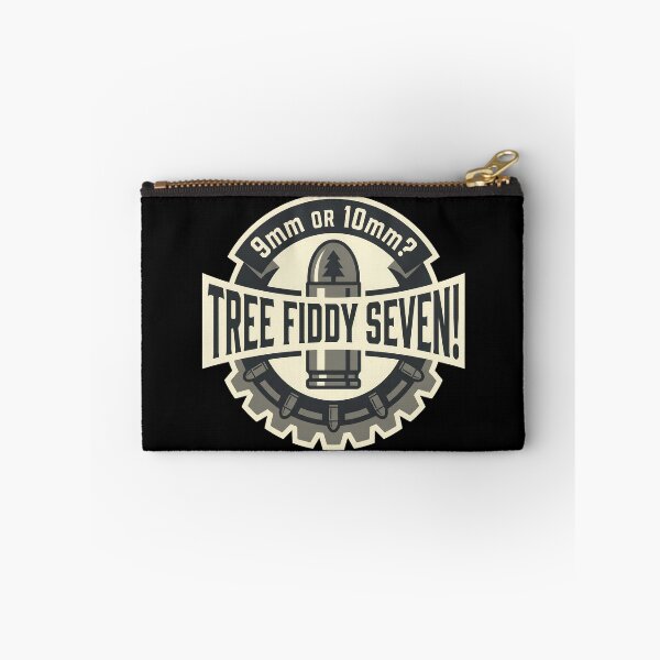 Item preview, 9mm or 10mm Tree Fiddy Seven Funny Firearm Caliber Humor designed and sold by ArtDreams92.