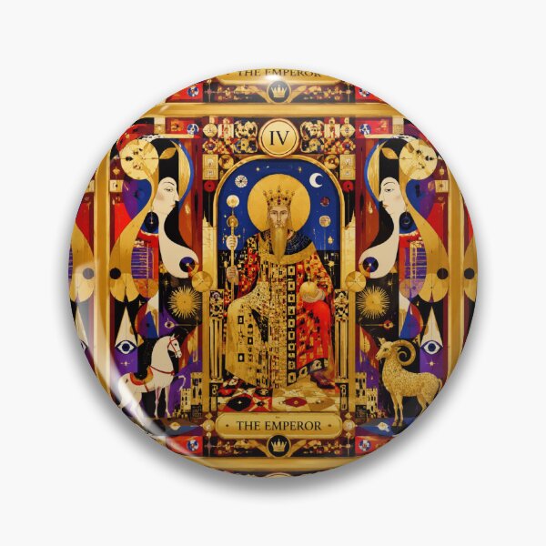 Item preview, Tarot Card Emperor. designed and sold by Natalia-Vlad.