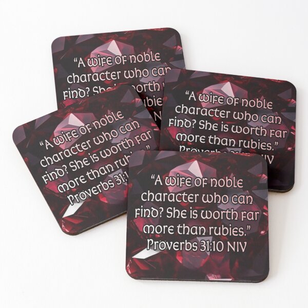 Item preview, Proverbs 31:10 NIV - v2 - JCTRUTHER designed and sold by JCTRUTHERshop.