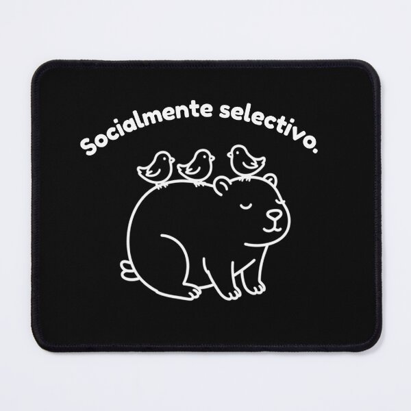 Item preview, Spanish Capibara – Cute Minimalist Design designed and sold by PAPIRO SIGLO XXI.