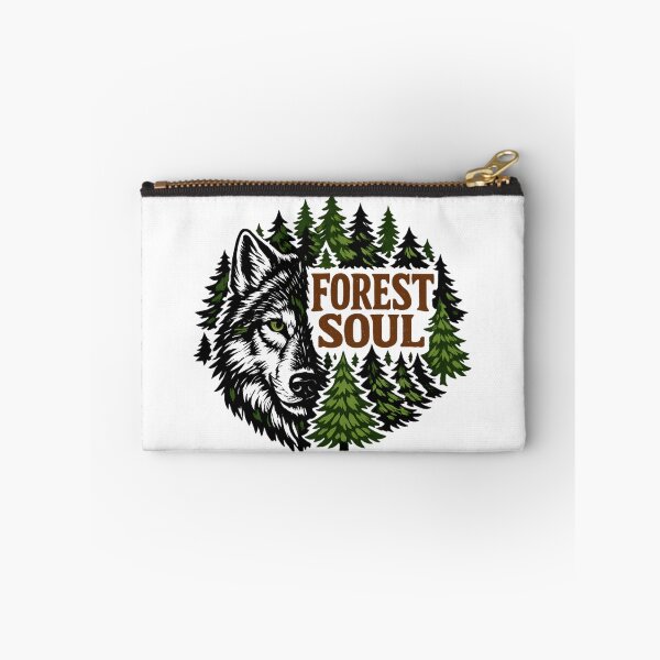 Item preview, Forest Soul - Wolf Nature Adventure Retro Wilderness designed and sold by SidTastic .