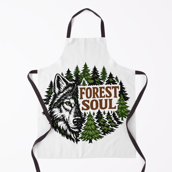 Item preview, Forest Soul - Wolf Nature Adventure Retro Wilderness designed and sold by SidTastic .