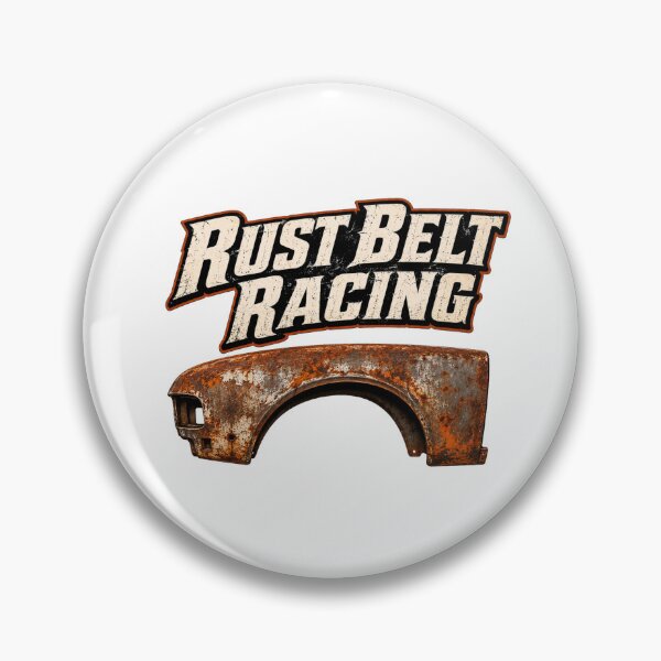 Item preview, Rust Belt Racing Vintage Car Fender Automotive Design designed and sold by Dark Fantasy Shop.