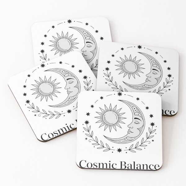Item preview, Cosmic Balance Celestial Sun and Moon T-Shirt designed and sold by Cool-cat-art.