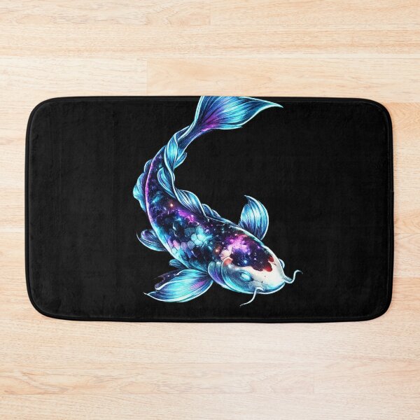 Item preview, Cosmic Koi Fish Neon Galaxy Aesthetic designed and sold by redsharkuk.