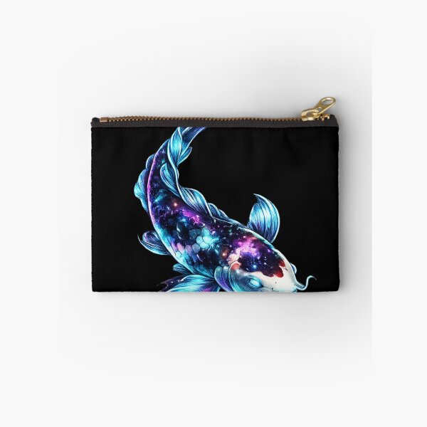 Item preview, Cosmic Koi Fish Neon Galaxy Aesthetic designed and sold by redsharkuk.