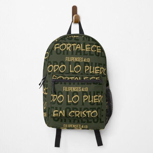 Item preview, I can do all things through Christ who strengthens me, Bible verse Philippians 4:13 designed and sold by Luz y Estilo.