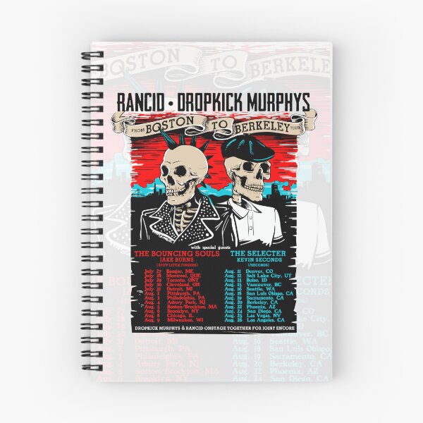 Item preview, Rancid & Dropkick Murphys Boston to Berkeley Tour designed and sold by rockfanatic.