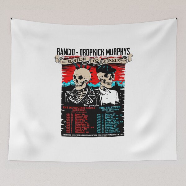 Item preview, Rancid & Dropkick Murphys Boston to Berkeley Tour designed and sold by rockfanatic.