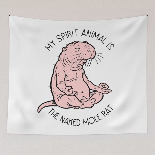 Item preview, naked mole rat designed and sold by goatboyjr.