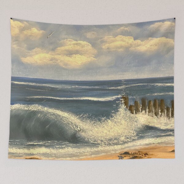 Item preview, Breaking The Wash designed and sold by Sea and Still Original Art.
