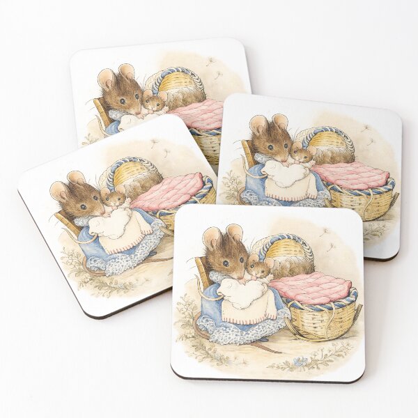 Item preview, Mother Mouse -  Beatrix Potter - Vintage Watercolor Mouse Illustration for Nursery Decor designed and sold by RickE.