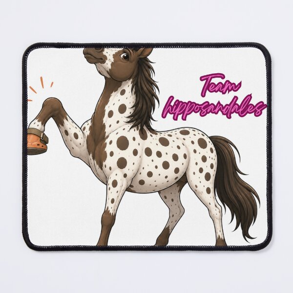 Item preview, Design Bubulle, "Team hipposandales" designed and sold by petsfamilyart.