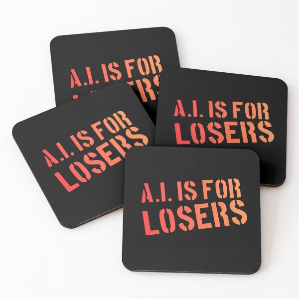 Item preview, A.I. is for losers_traffic punk designed and sold by quinnhopp.