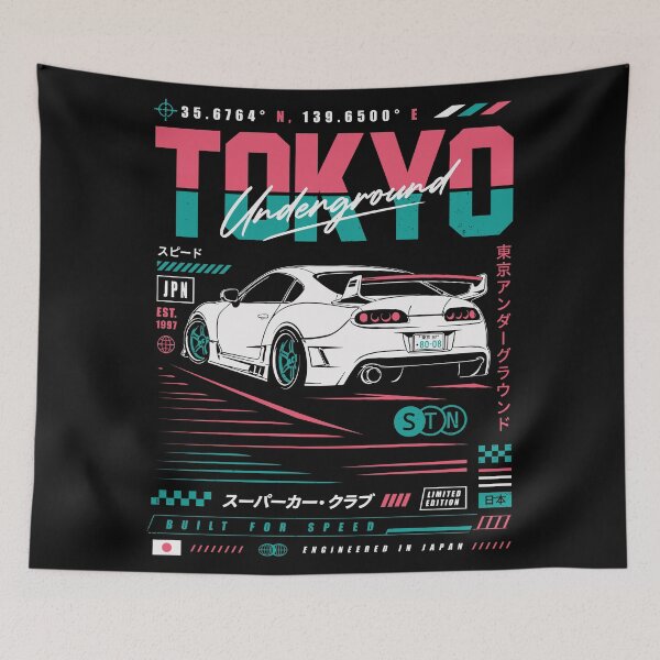 Item preview, Tokyo Underground Speed Culture JDM Streetwear designed and sold by CamaleonDesigns.