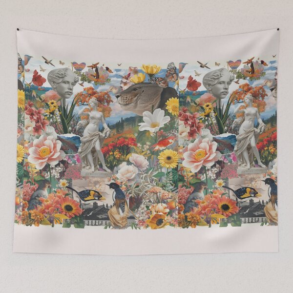 Item preview, Collage art capturing the joys of life no.1 designed and sold by Knock on my door.