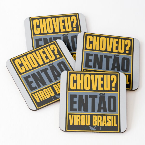 Item preview, Choveu Então Virou Brasil Funny Brazilian Rain designed and sold by POD DYNASTY.