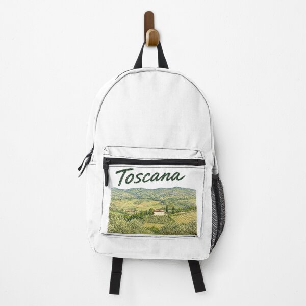 Item preview, Tuscan landscape in colored pencil style designed and sold by JOANNASKAH.