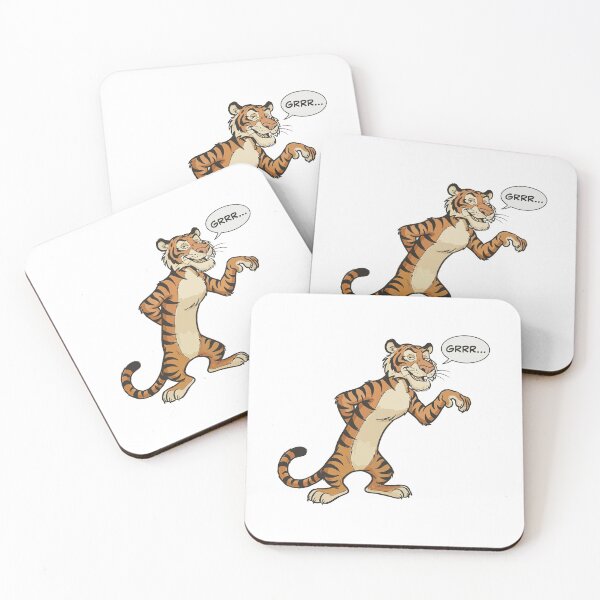Item preview, Grrr why hello tiger designed and sold by goatboyjr.