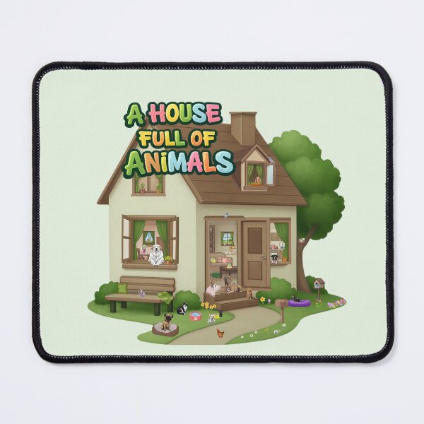 Item preview, A House Full of Animals designed and sold by Aimetoi.