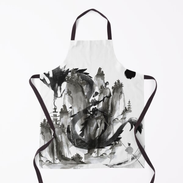 Item preview, Imperial Dragon & Sacred Mountains Sumi-e designed and sold by Kanniax.