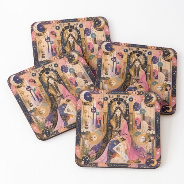 Item preview, Tarot Card Priestess. designed and sold by Natalia-Vlad.