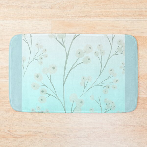 Artikelvorschau, Blumenmuster auf blauem entworfen und verkauft von EnvyExpressions.