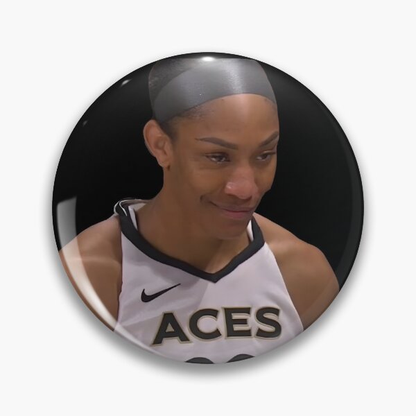 Item preview, A'ja Wilson Smirk Meme designed and sold by hihoops.