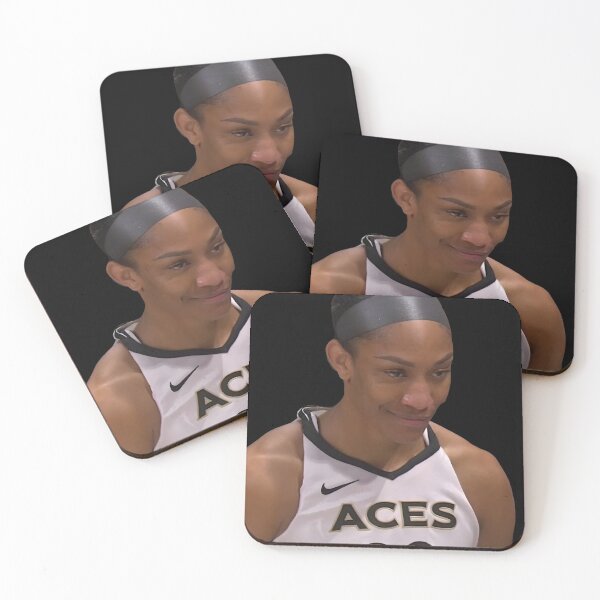 Item preview, A'ja Wilson Smirk Meme designed and sold by hihoops.