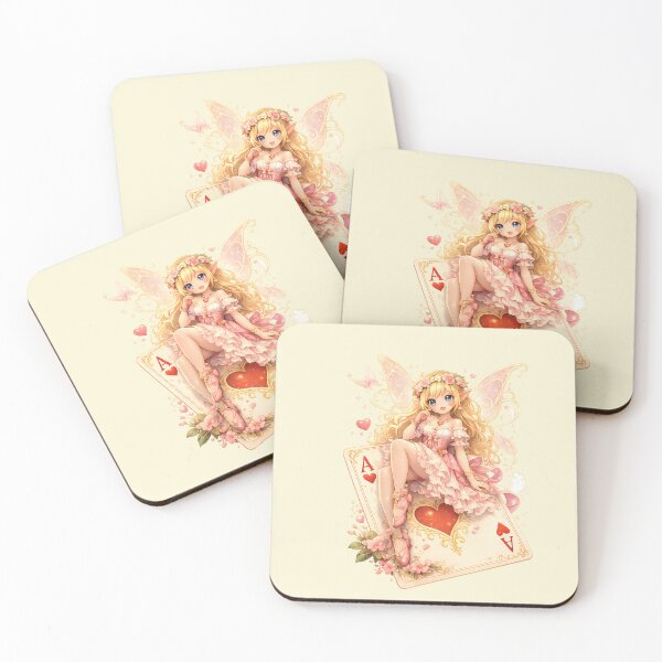 Item preview, Ace of Hearts – The Blossom Fairy ♥️? designed and sold by The shop of Dreams.
